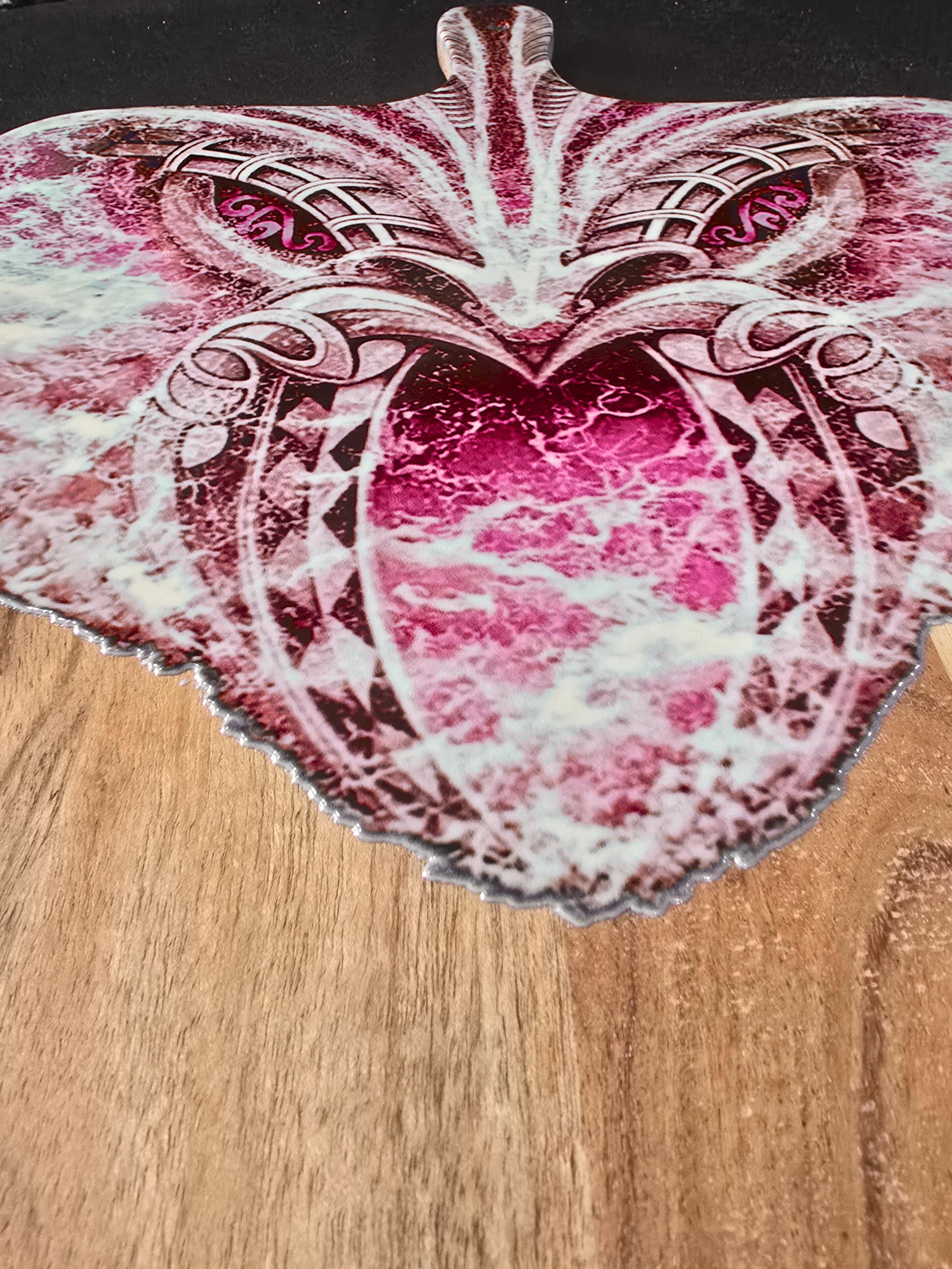 Te Manawa o Te Moana – UV Printed Ocean Art Serving Board | Mahi Wairua (MADE TO ORDER)