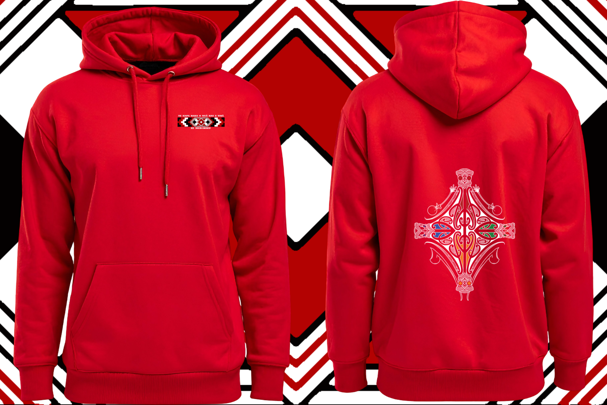 Te Kapa Haka O Nga Hau E Wha-Ki Murihiku|Hoodies|Kids(MADE TO ORDER)