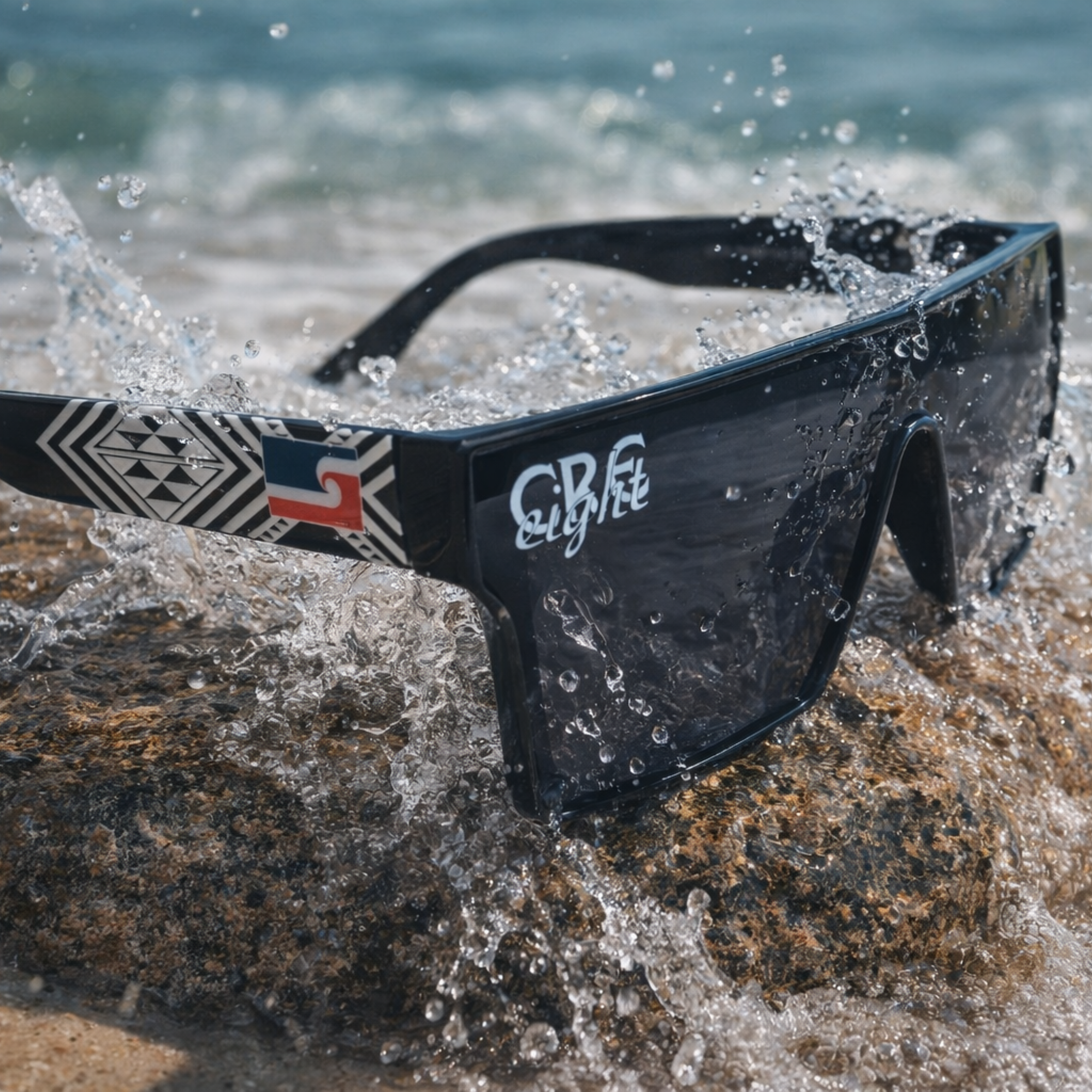 TINO Polarized Sunglasses – CRE-eight Premium Black Streetwear Eyewear(LIMITED)