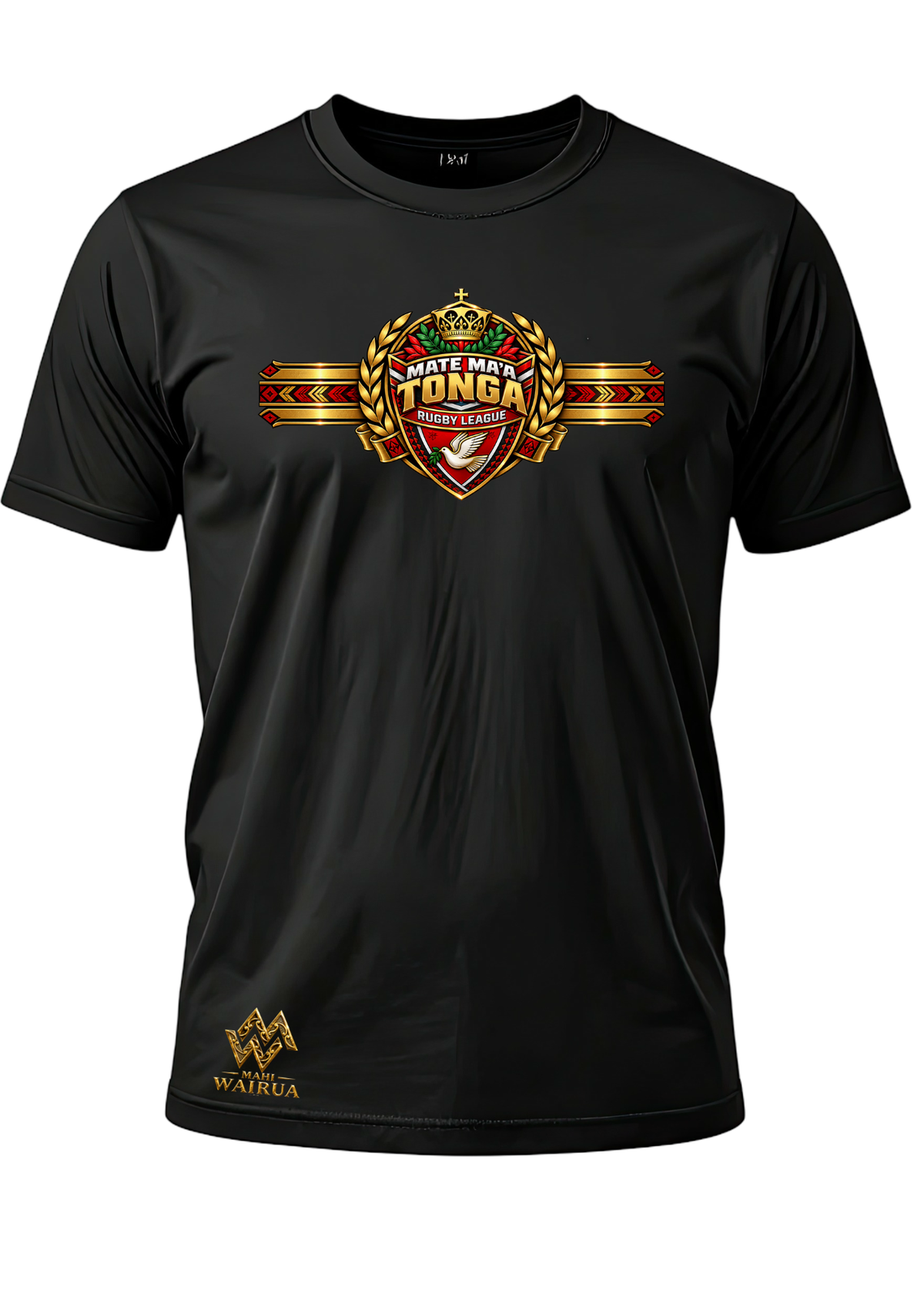 Tonga Rugby League Supporter T-Shirt | World Cup 2026 | Mahi Wairua