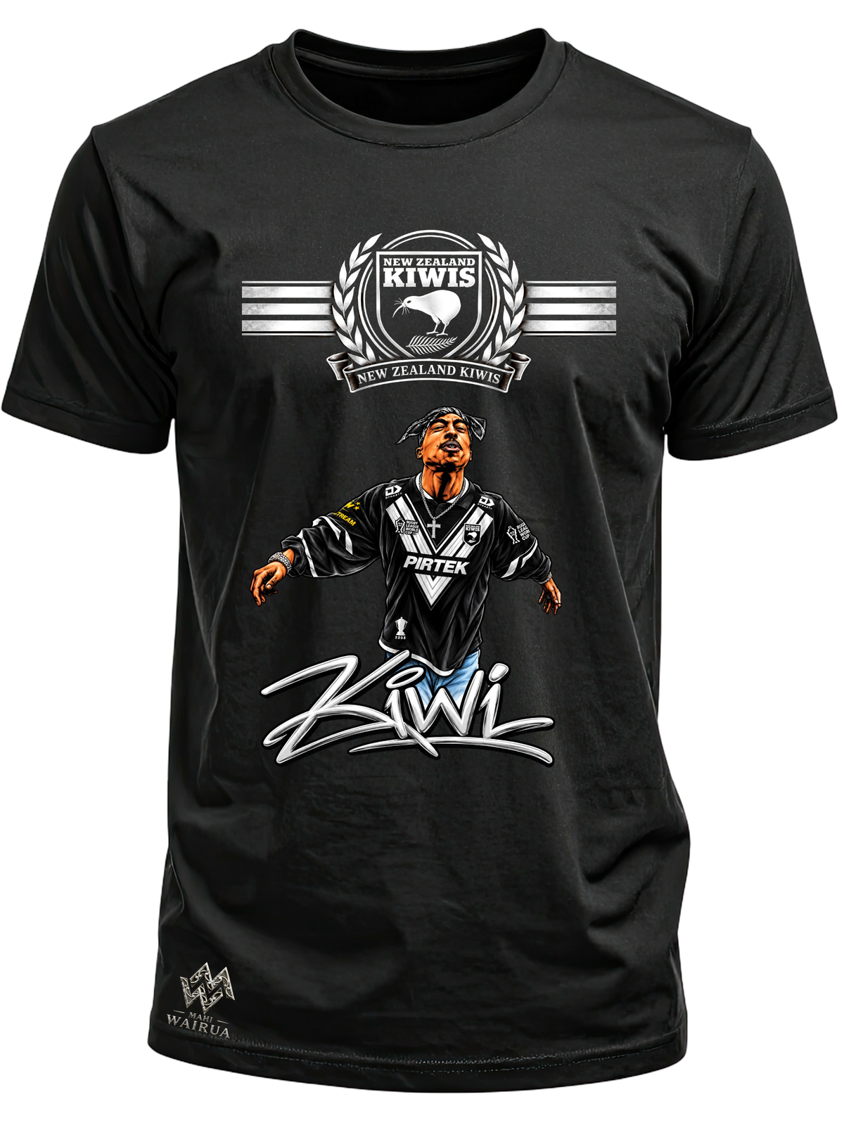 NZ Kiwis Tribute Rugby League T-Shirt | 2026 Supporter Tee | Mahi Wairua