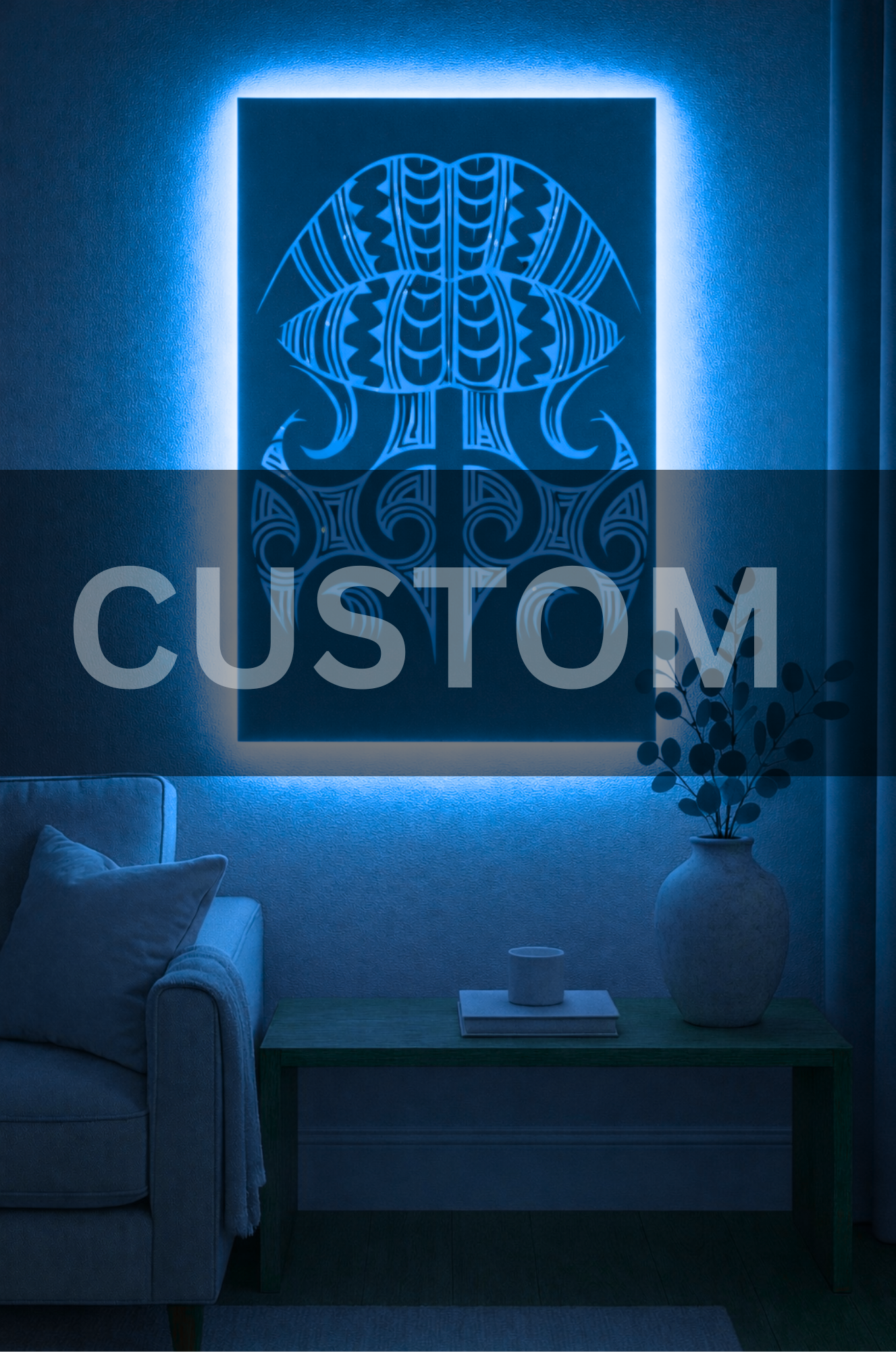 Custom Moko Kauae Mirror NZ – Personalised Honu Pāua Shell Mirror | Mahi Wairua