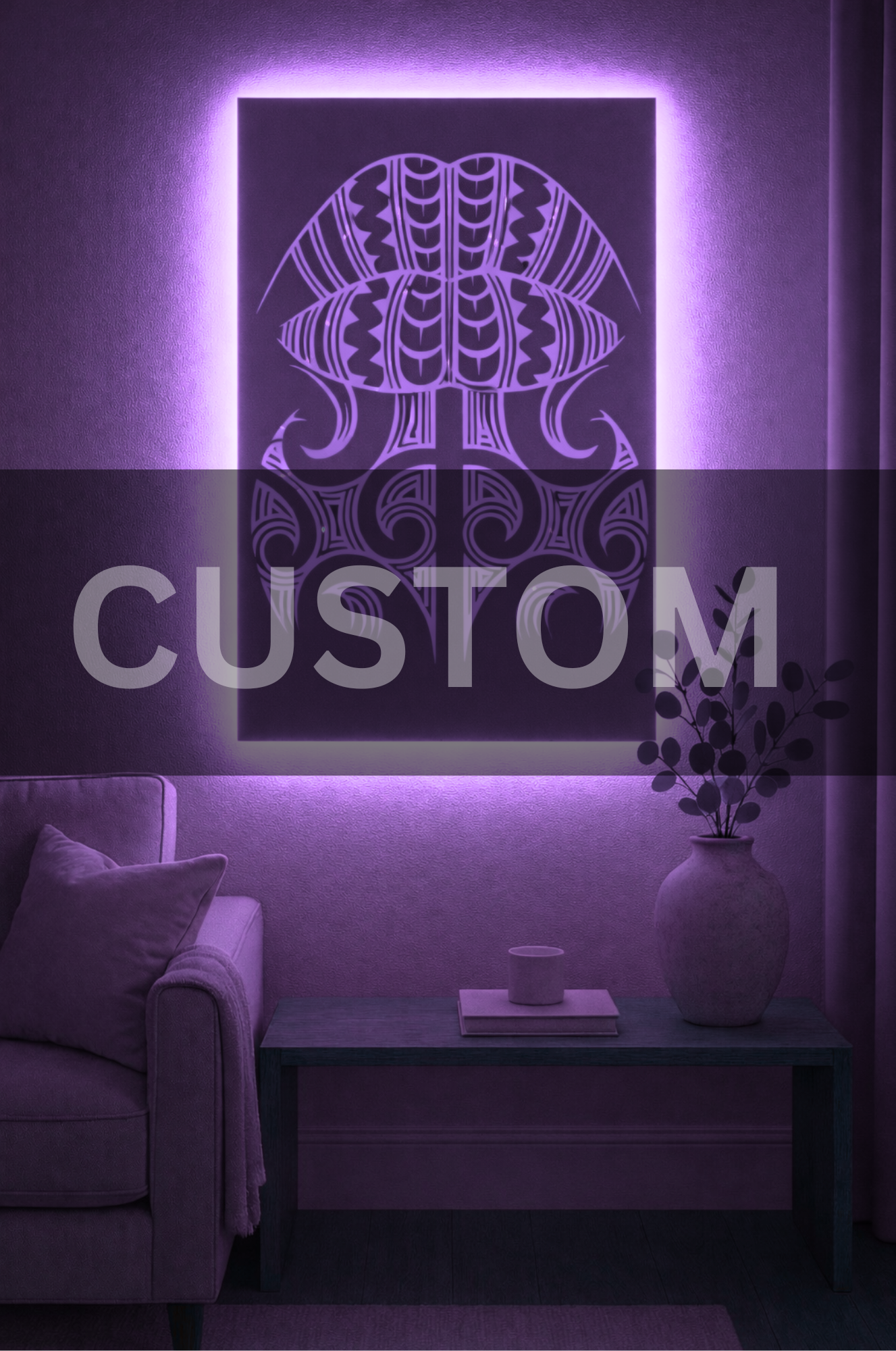 Custom Moko Kauae Mirror NZ – Personalised Honu Pāua Shell Mirror | Mahi Wairua