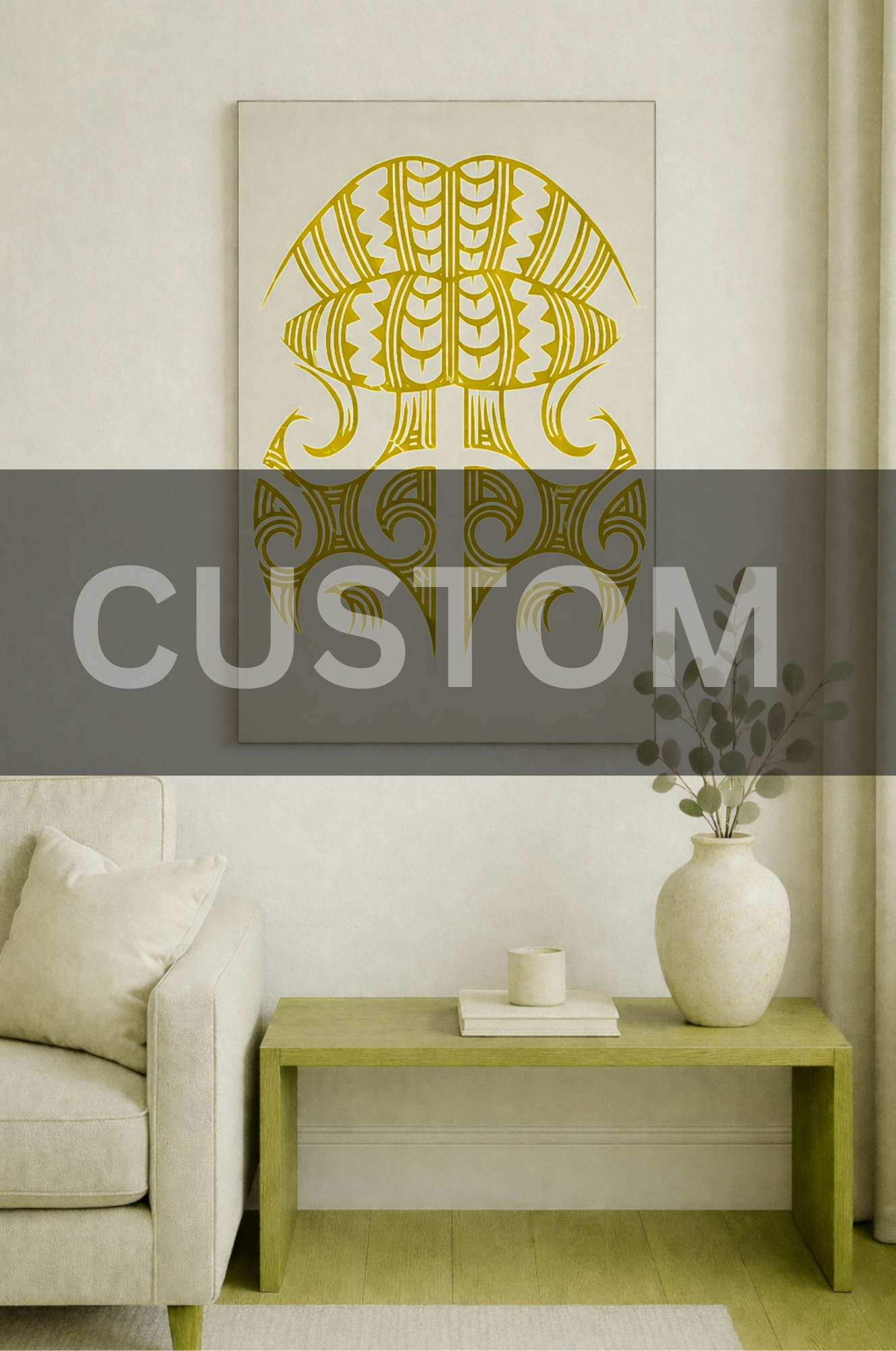 Custom Moko Kauae Mirror NZ – Personalised Honu Pāua Shell Mirror | Mahi Wairua