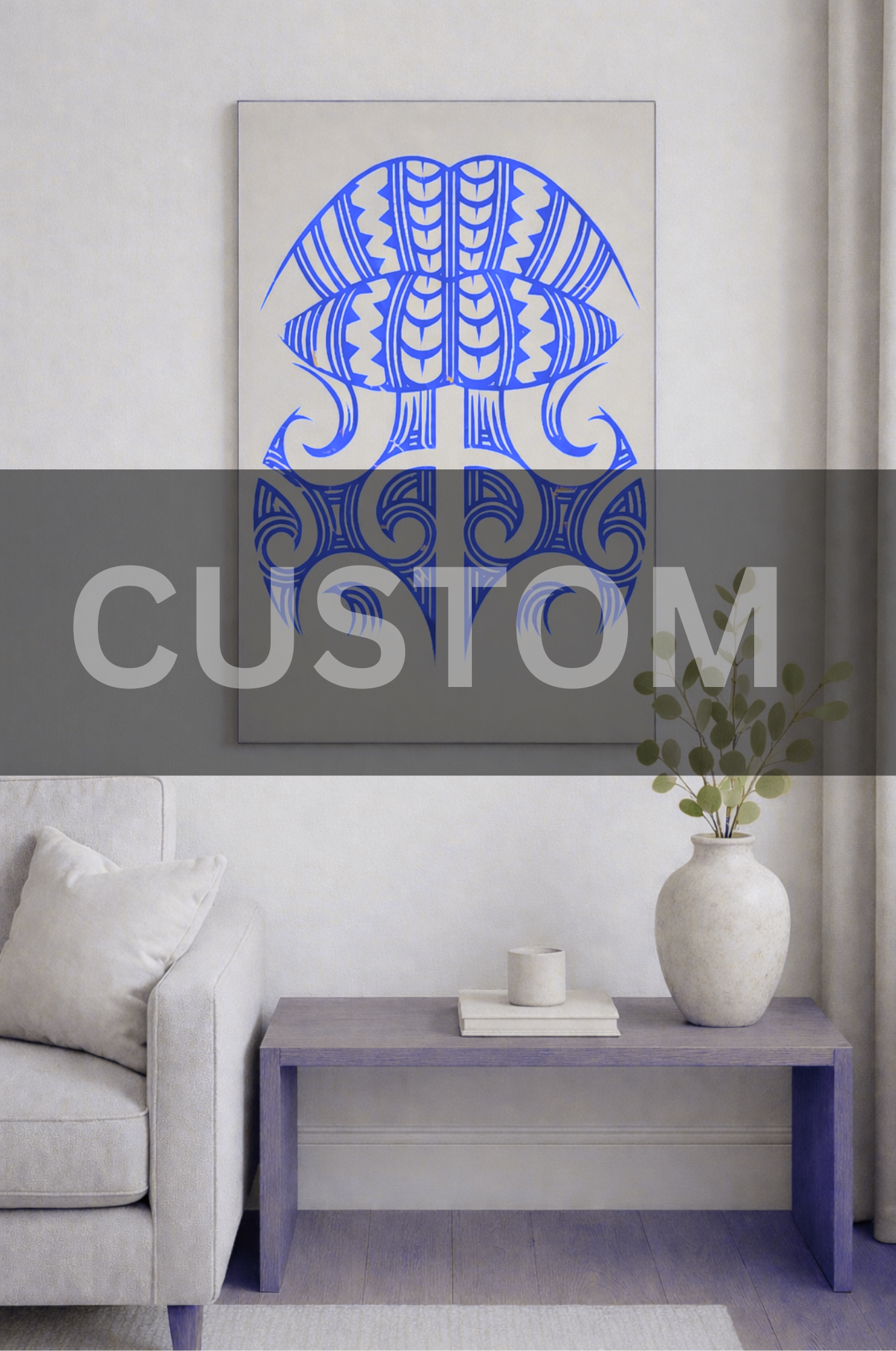 Custom Moko Kauae Mirror NZ – Personalised Honu Pāua Shell Mirror | Mahi Wairua