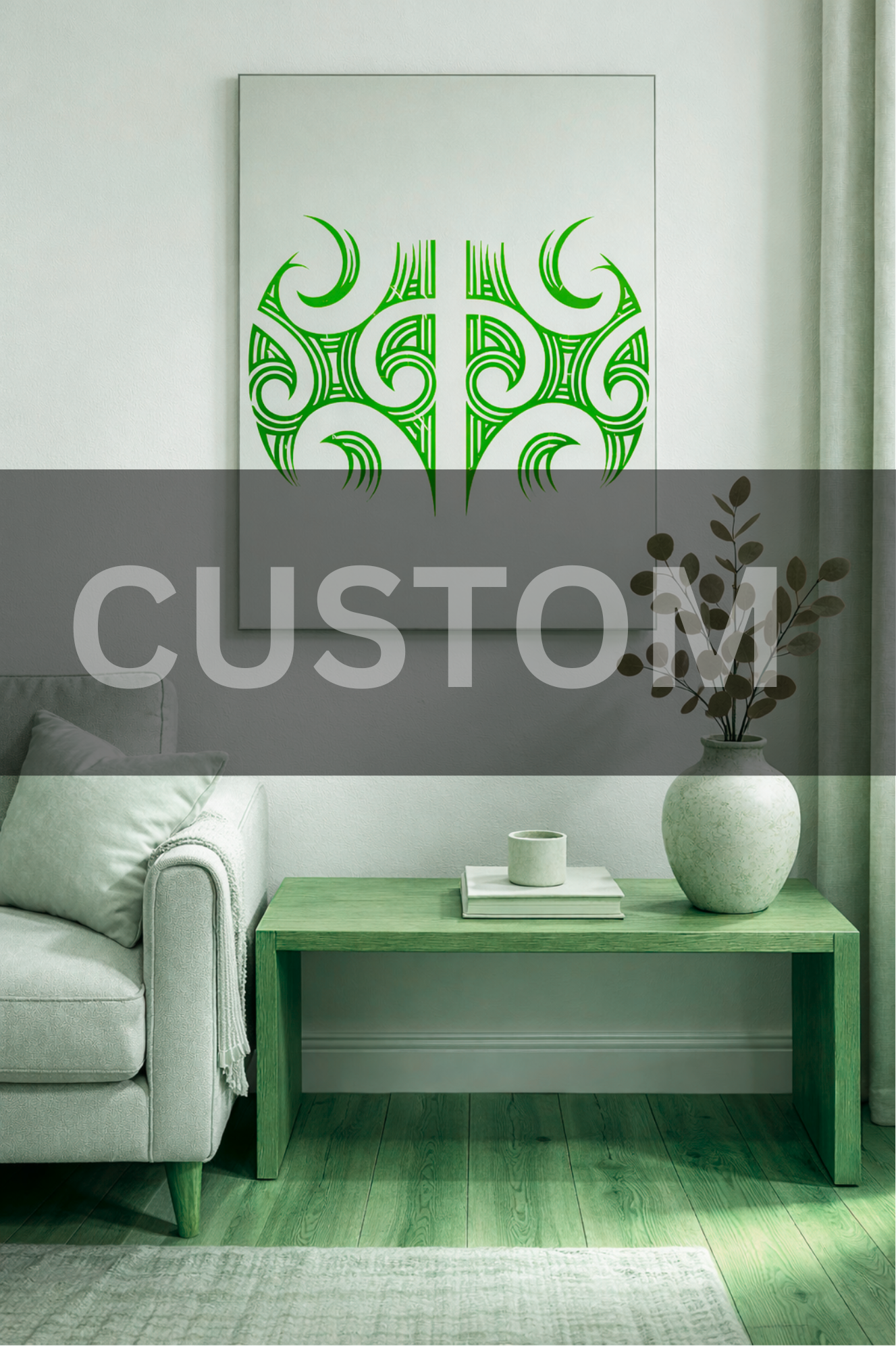 Custom Moko Kauae Mirror NZ – Personalised Honu Pāua Shell Mirror | Mahi Wairua
