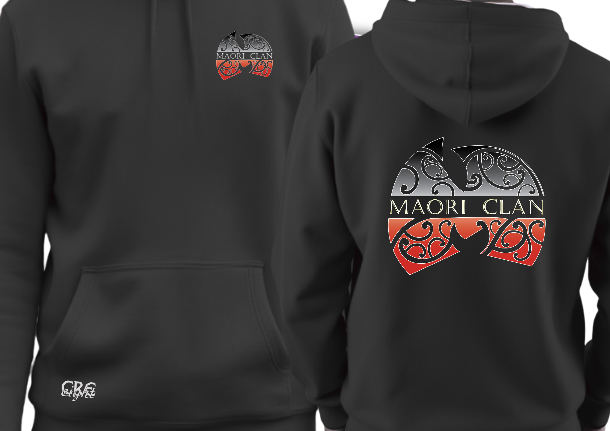 ⚫ Maori Clan Black Hoodie – Timeless Streetwear With Tribal Power