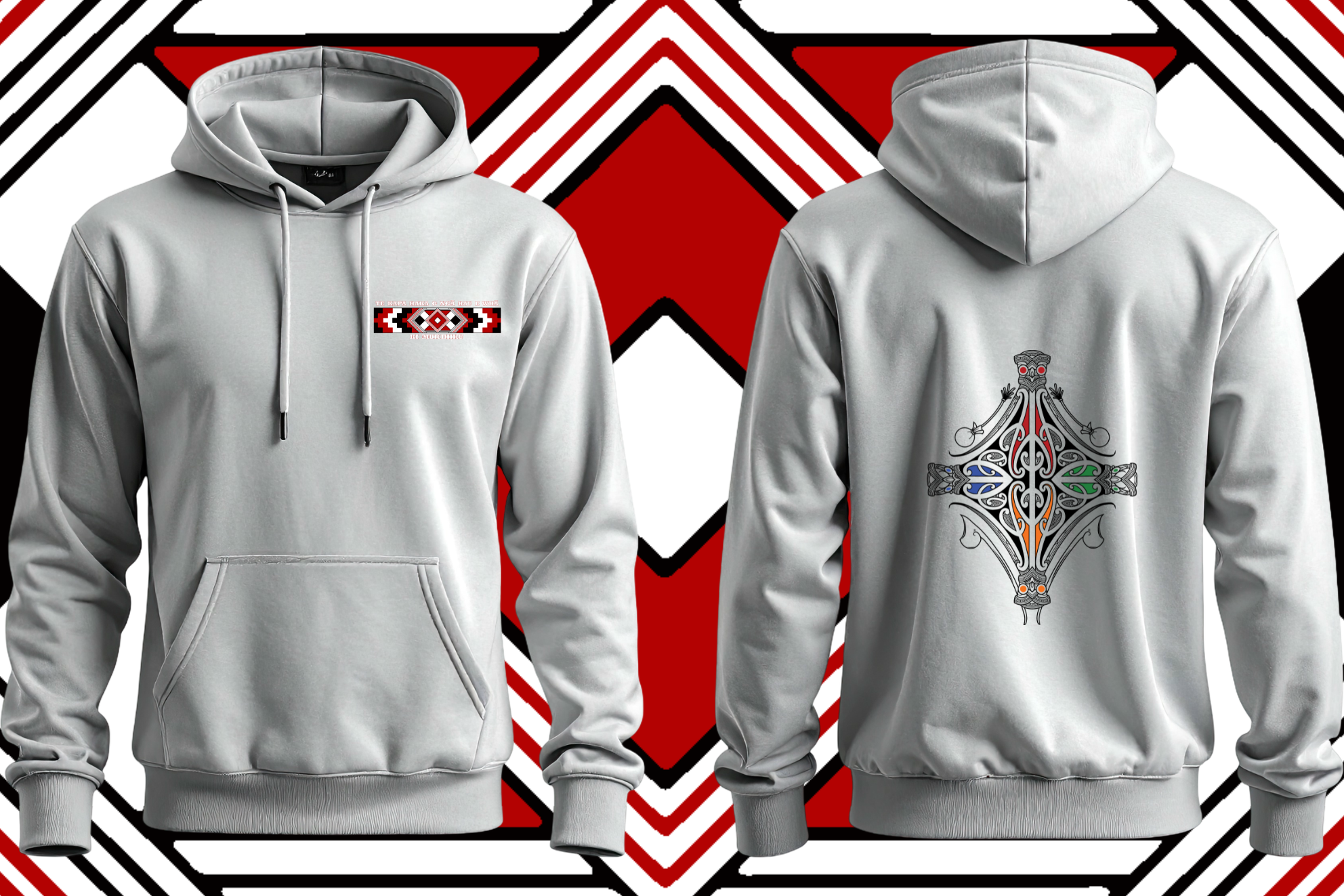 Te Kapa Haka O Nga Hau E Wha-Ki Murihiku|Hoodies|Adults(MADE TO ORDER)