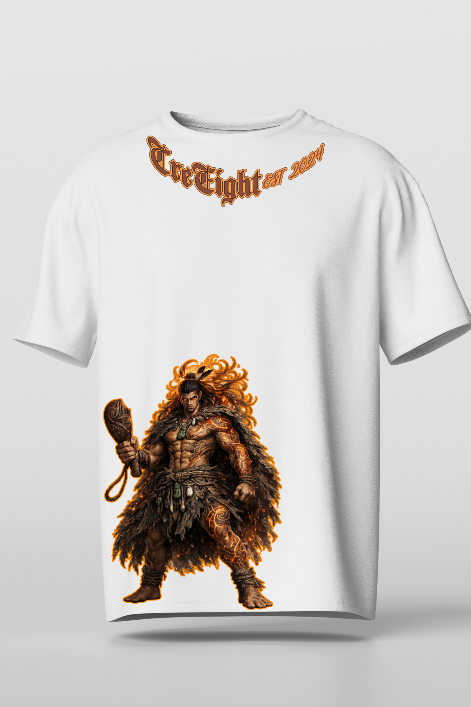 Atua Anime Collection Tee — Māori Gods Anime Streetwear(MADE TO ORDER)