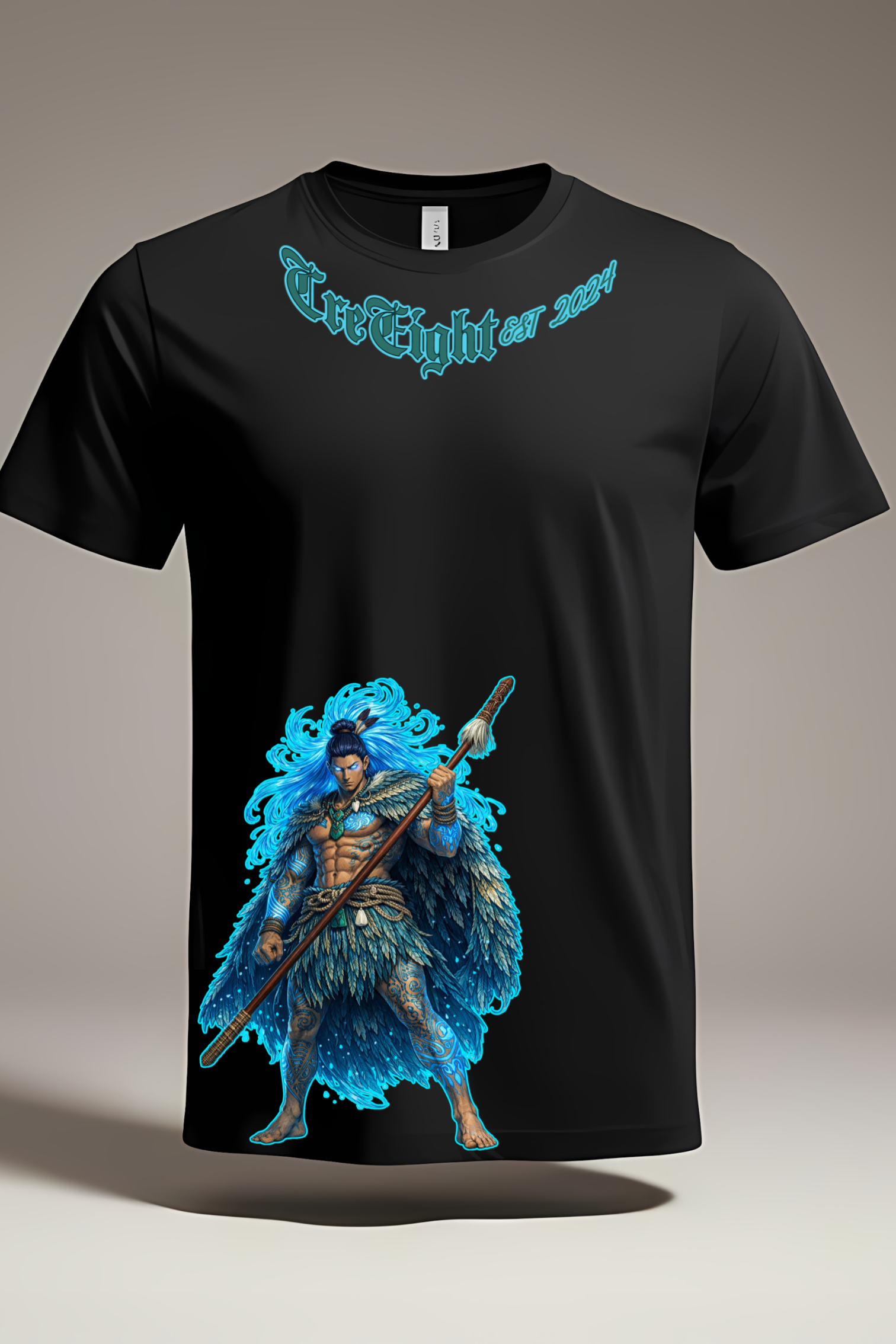 Atua Anime Collection Tee — Māori Gods Anime Streetwear(MADE TO ORDER)