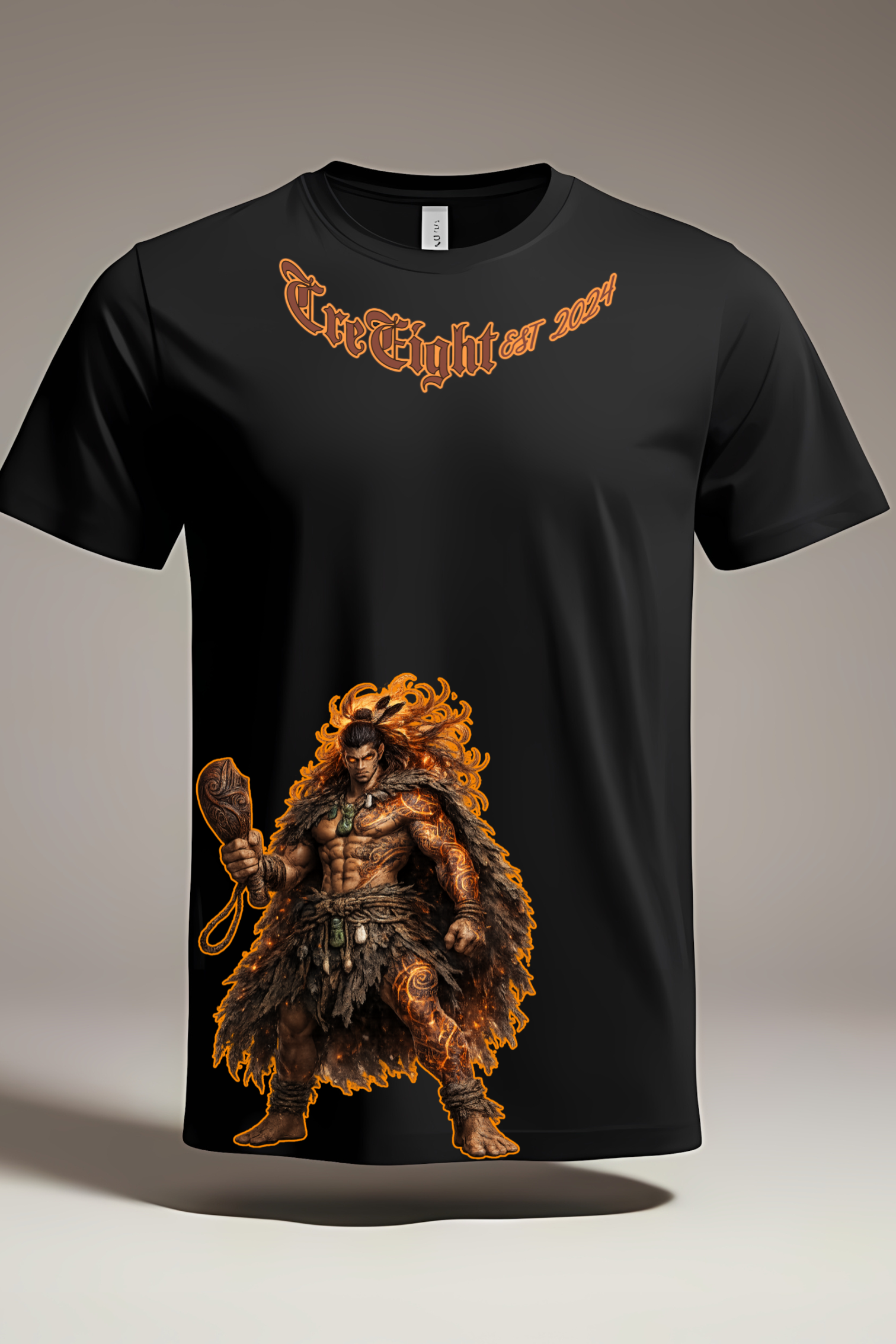 Atua Anime Collection Tee — Māori Gods Anime Streetwear(MADE TO ORDER)