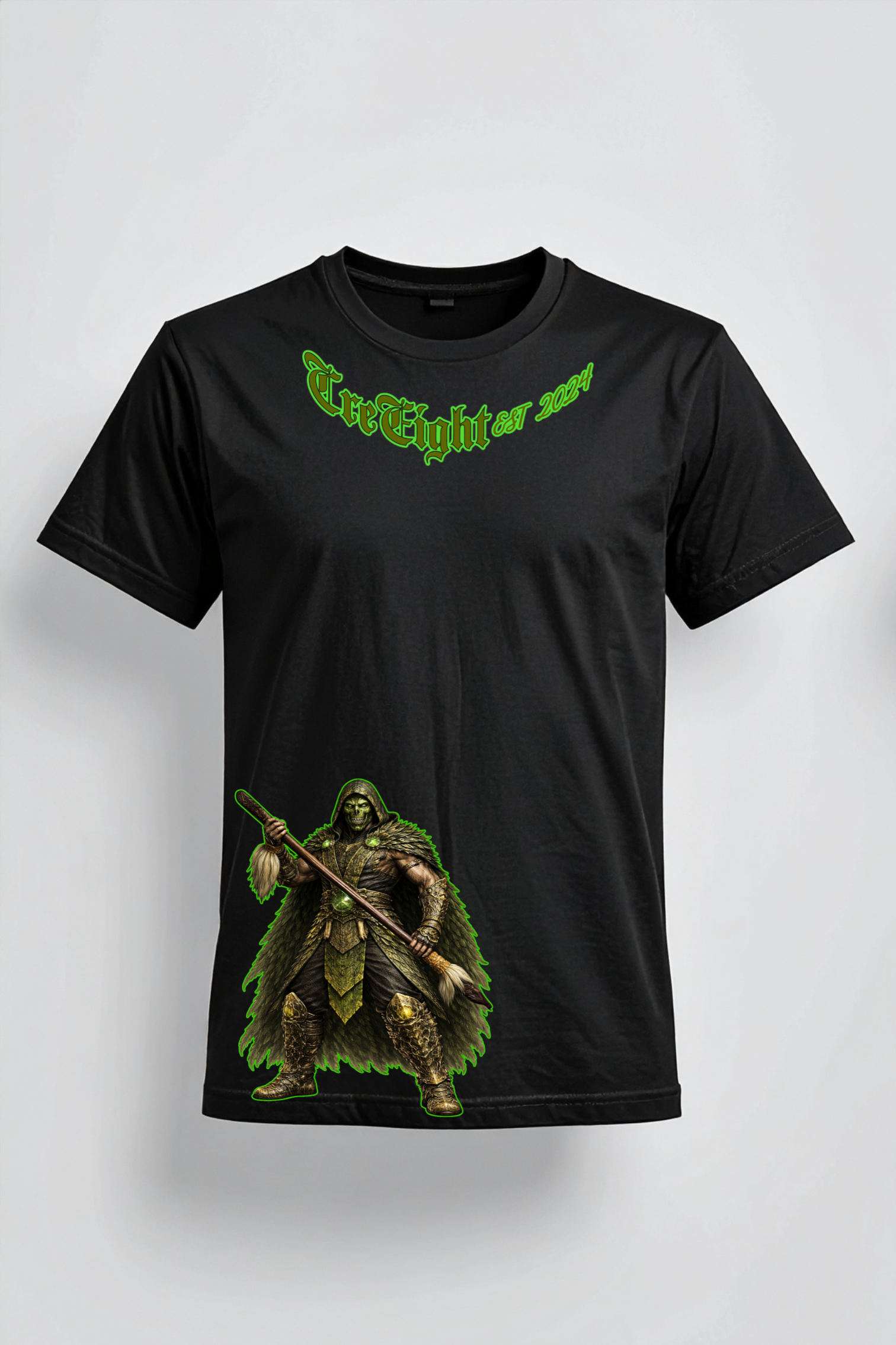 Māori Kombat Atua Warrior T-Shirt | Tangaroa, Tāne Mahuta, Tūmatauenga & Tāwhirimātea(MADE TO ORDER)
