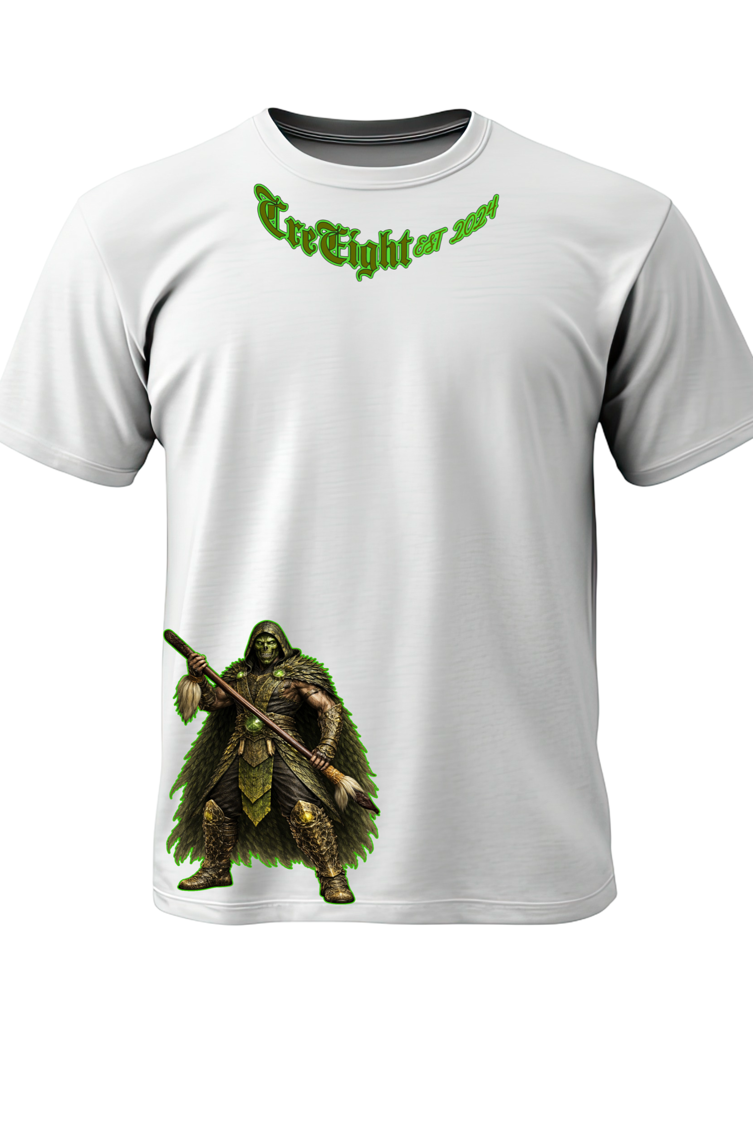 Māori Kombat Atua Warrior T-Shirt | Tangaroa, Tāne Mahuta, Tūmatauenga & Tāwhirimātea(MADE TO ORDER)