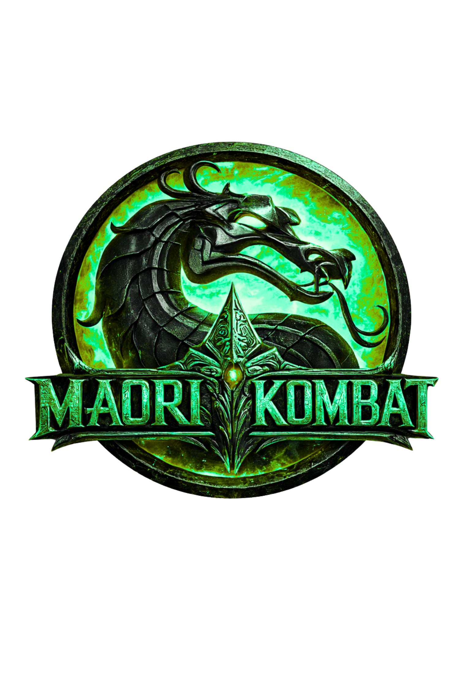 Māori Kombat Atua Warrior T-Shirt | Tangaroa, Tāne Mahuta, Tūmatauenga & Tāwhirimātea(MADE TO ORDER)