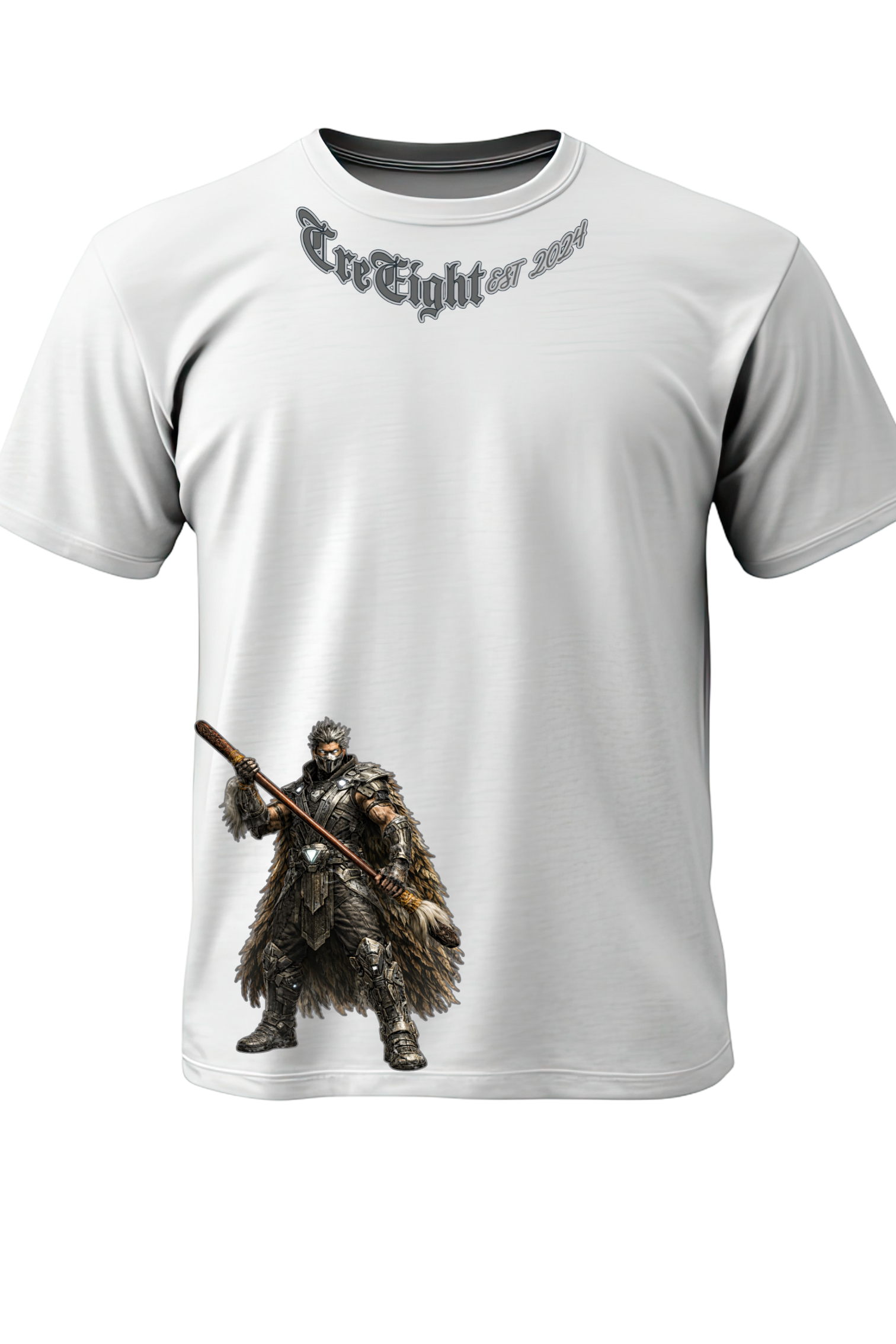 Māori Kombat Atua Warrior T-Shirt | Tangaroa, Tāne Mahuta, Tūmatauenga & Tāwhirimātea(MADE TO ORDER)