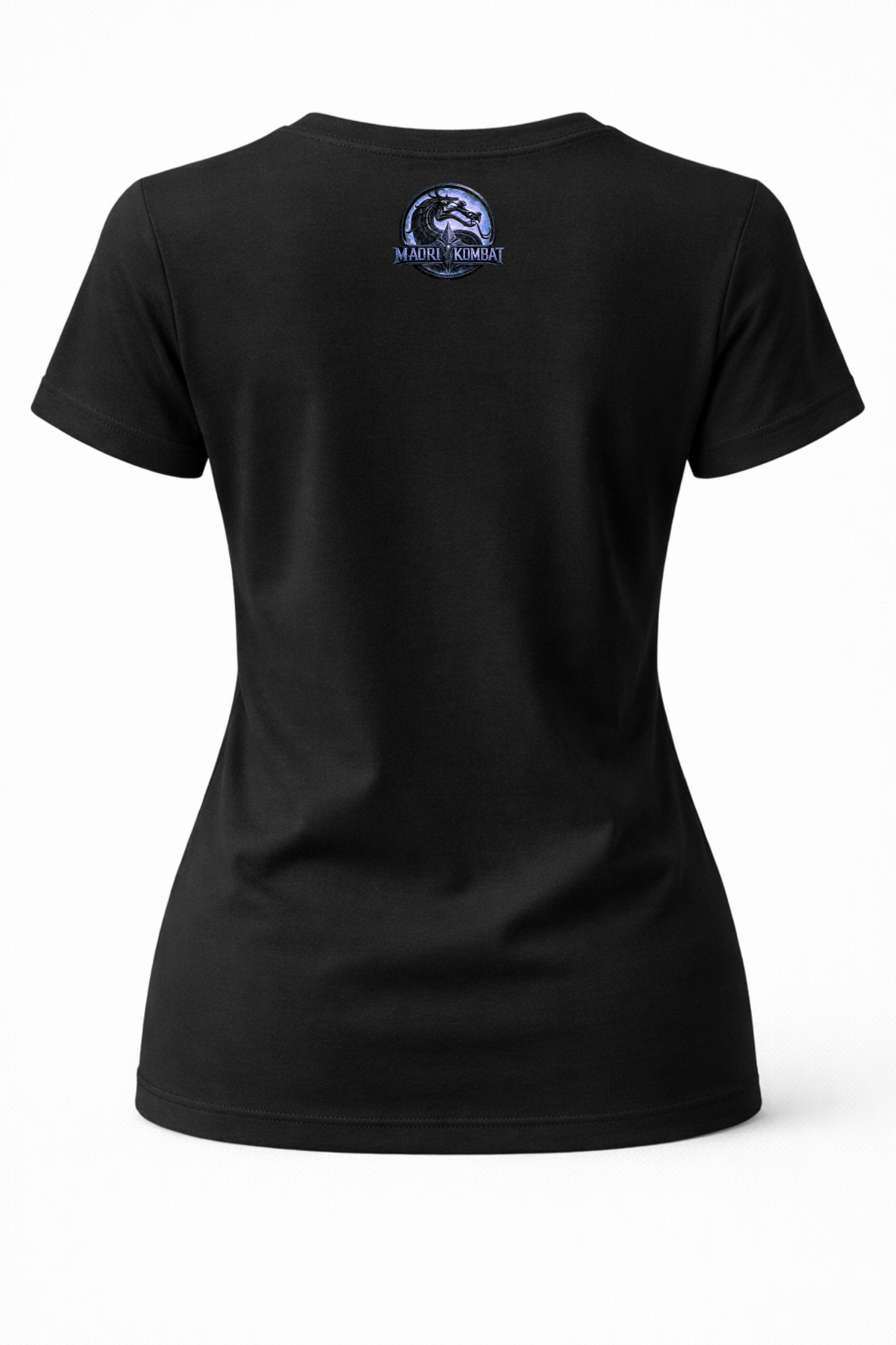Māori Kombat Fantasy Warrior Black T-Shirt – Limited Edition Streetwear | CRE-eight(MADE TO ORDER)