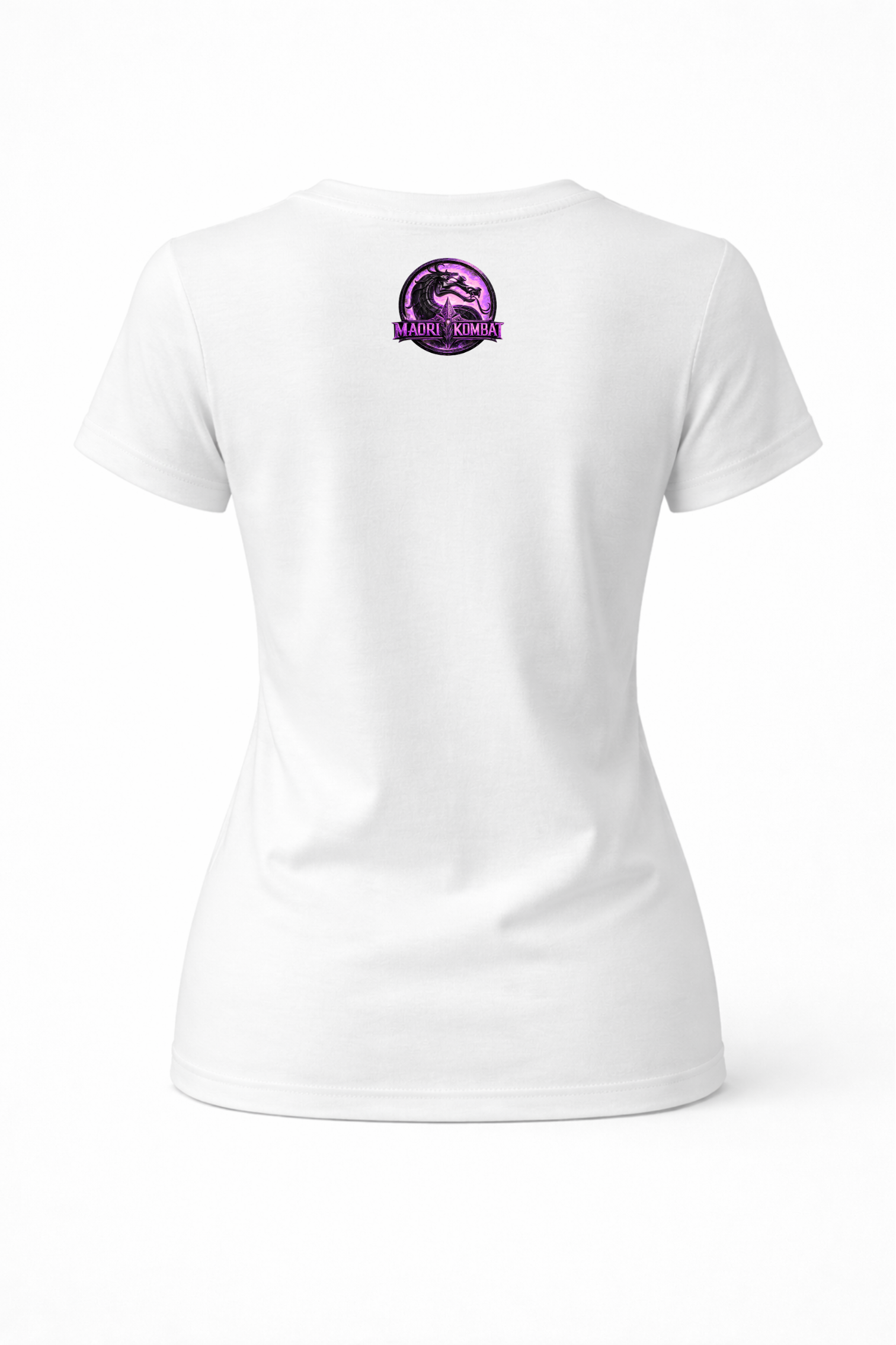 Māori Kombat Fantasy Warrior White T-Shirt – Limited Edition Streetwear | CRE-eight(MADE TO ORDER)