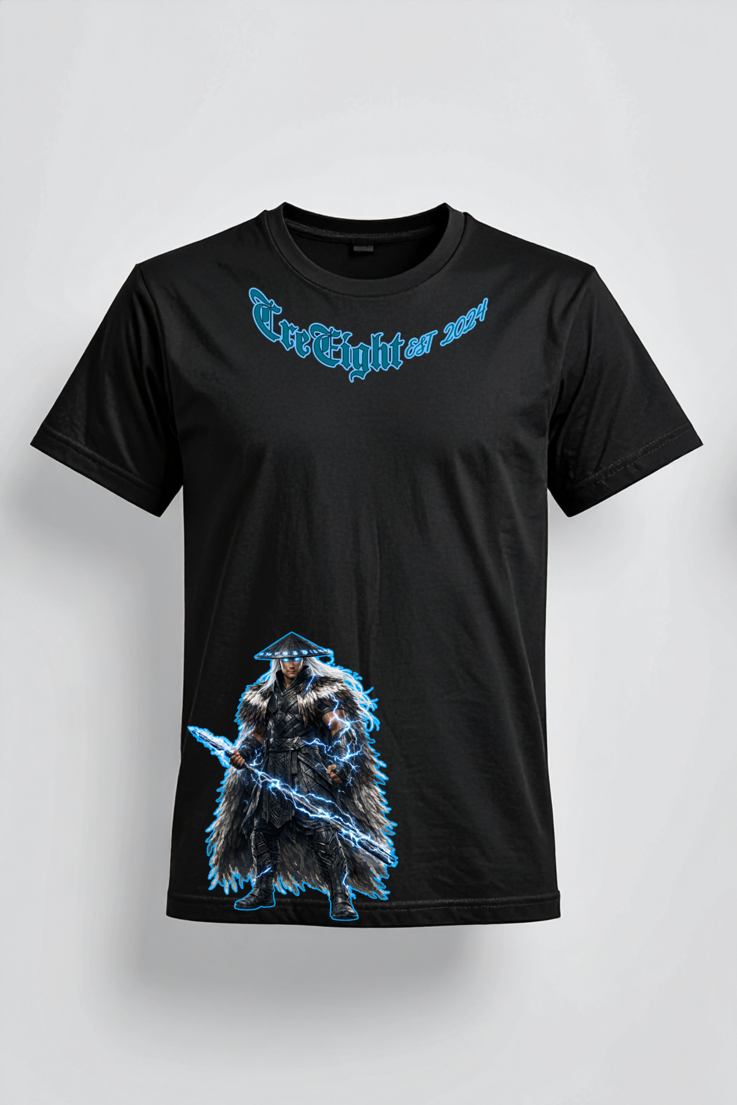 Kids Māori Kombat Atua Warrior T-Shirt(MADE TO ORDER)