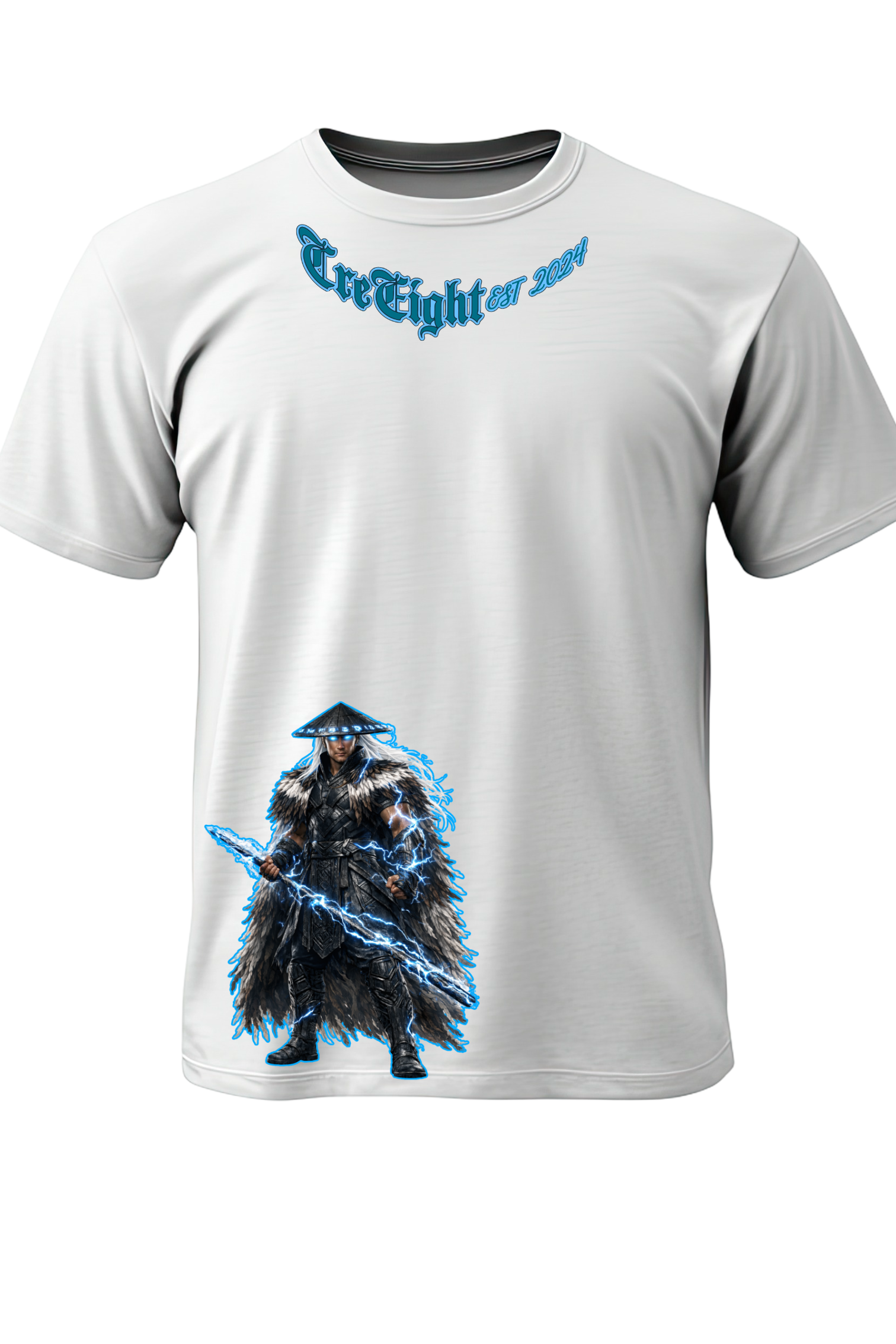 Māori Kombat Warrior T-Shirt | Limited Edition Streetwear Tee | CRE-eight(MADE TO ORDER)