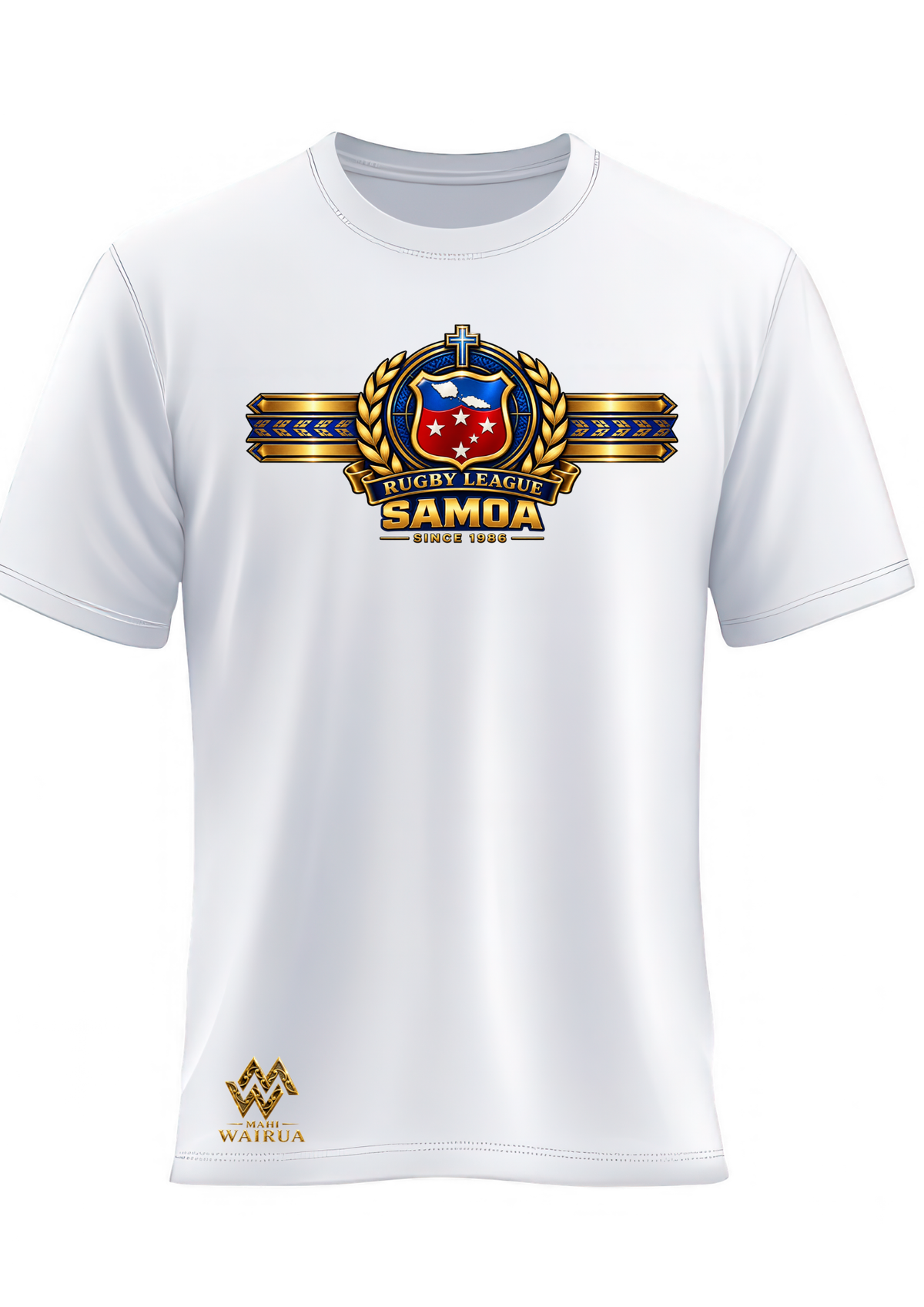 Samoa Rugby League Supporter T-Shirt | World Cup 2026 | Mahi Wairua