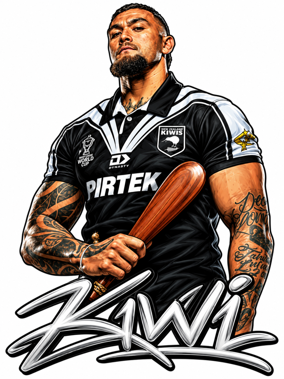 James Fisher-Harris JFH Rugby League Tribute T-Shirt | Mahi Wairua