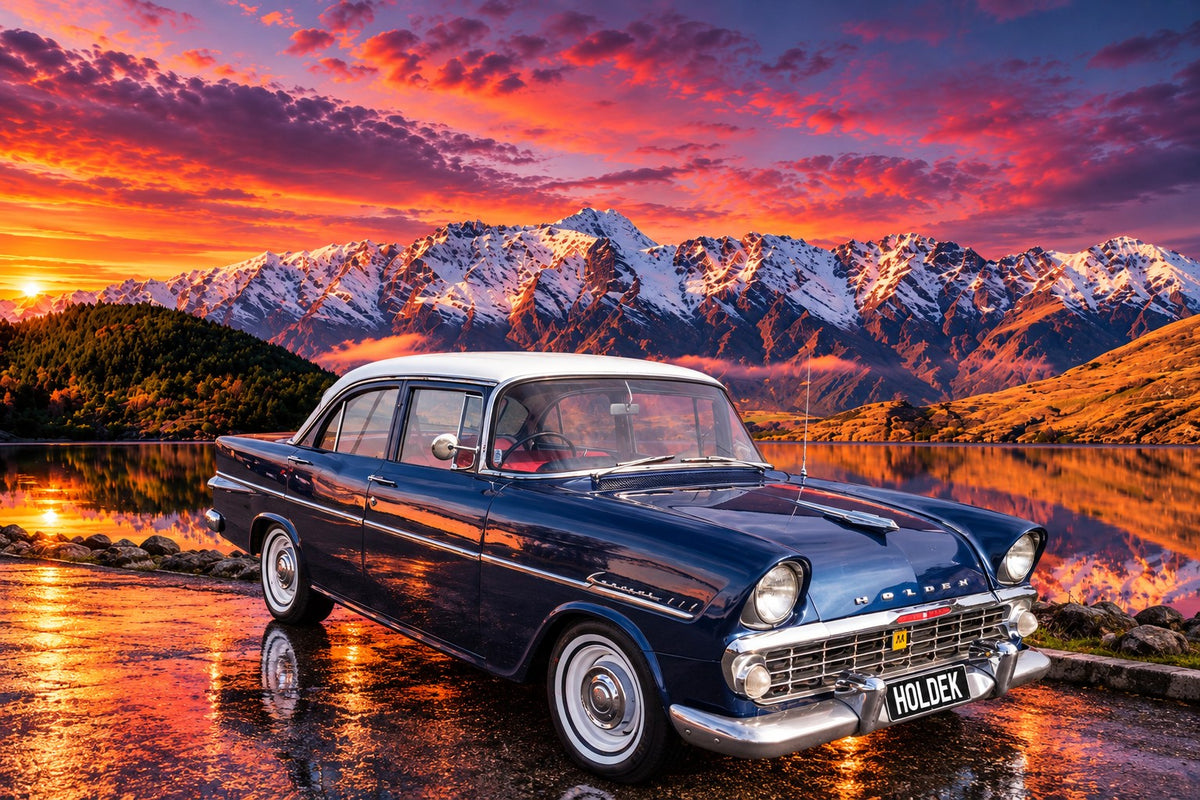 Personalised Vehicle & Passion Metal Print main artwork