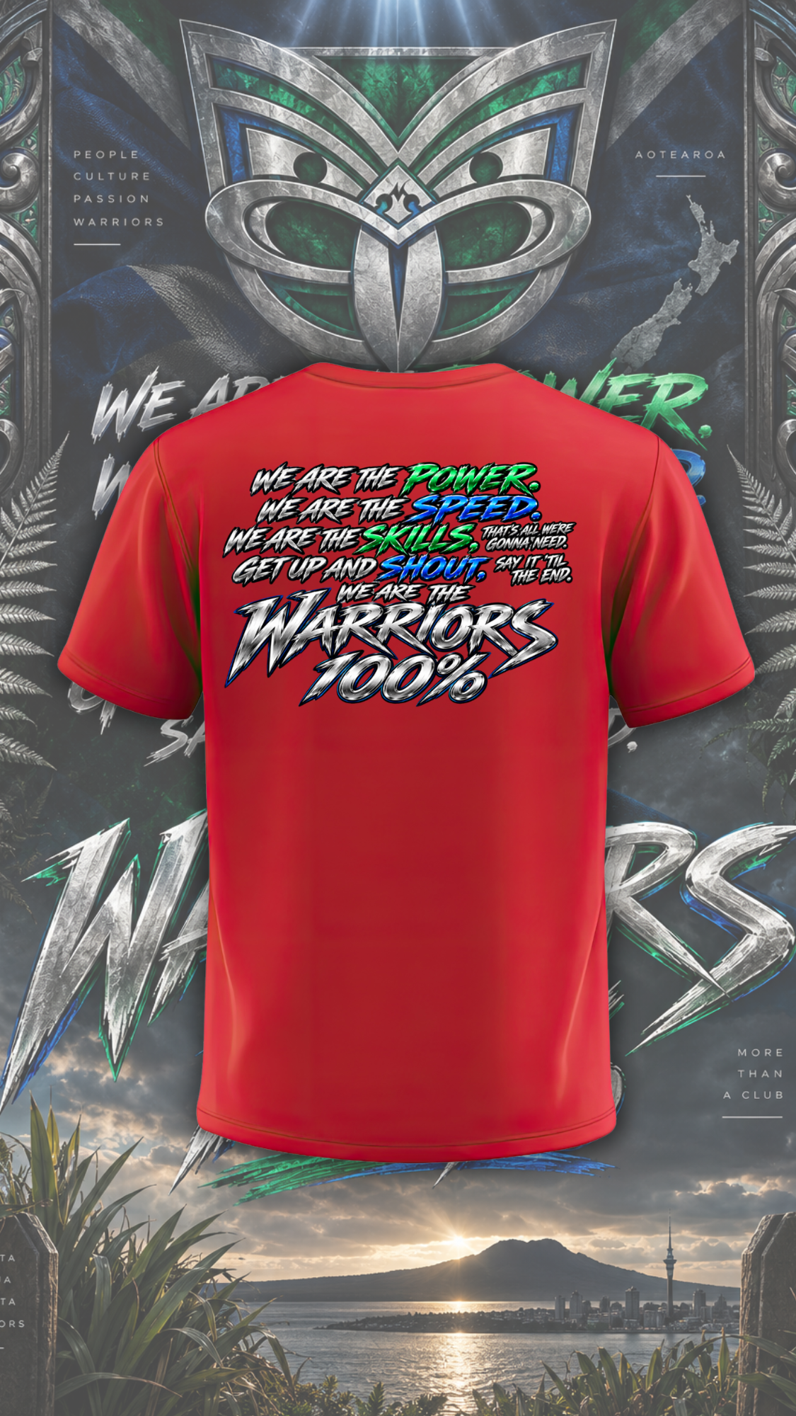 Warriors 100% Supporter Tee – 2026