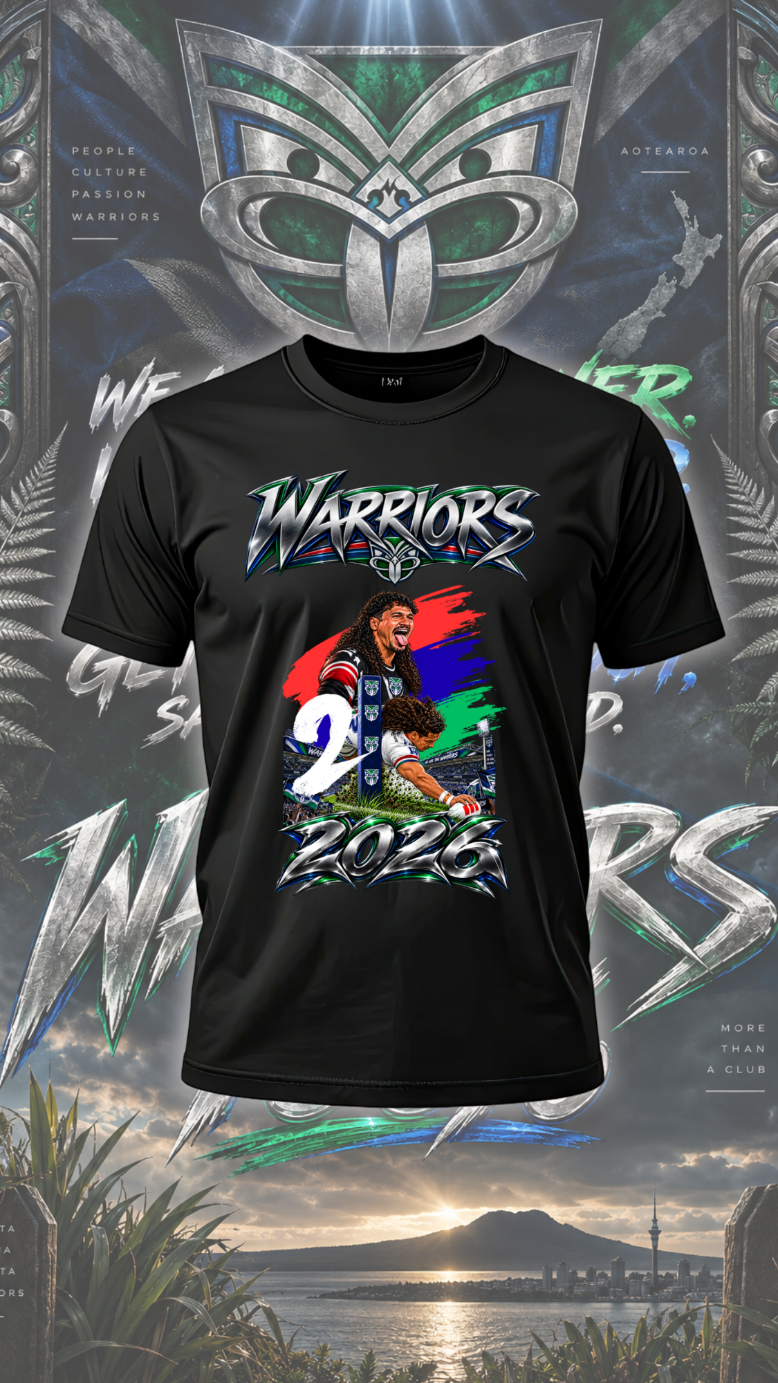 DWZ Warriors 100% Supporter Tee – 2026