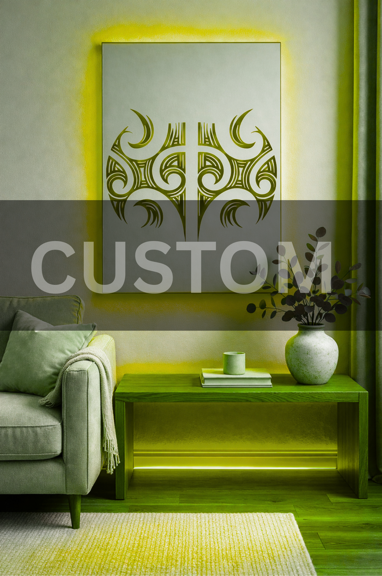 Custom Moko Kauae Mirror NZ – Personalised Honu Pāua Shell Mirror | Mahi Wairua